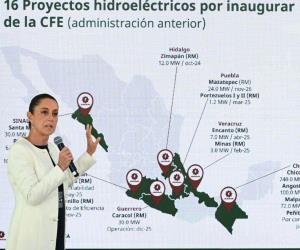 Fortalecerá Claudia Sheinbaum Pardo Sistema Eléctrico Nacional 2025-2026