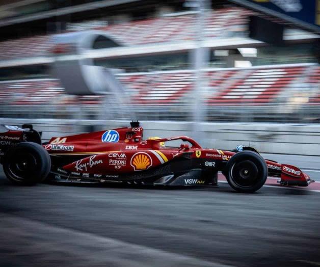 Prueba de neumáticos Pirelli en Barcelona con Hamilton y Leclerc