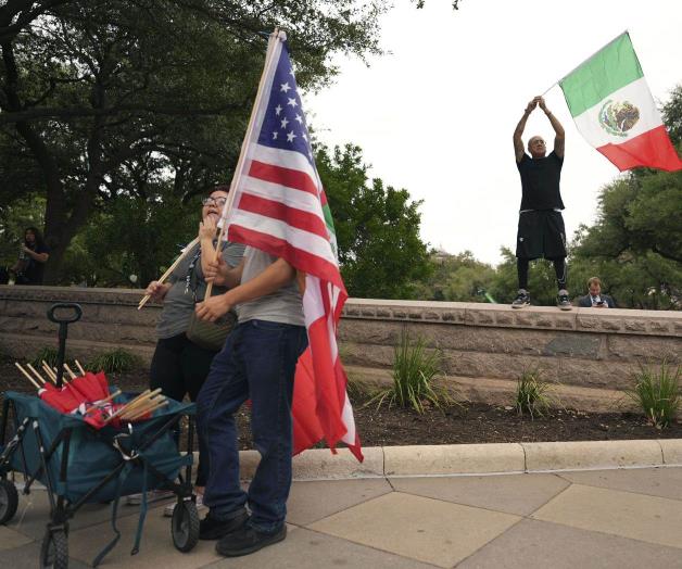 Miles protestan en EU Miles protestan en EU