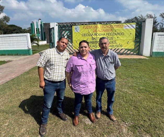 Protestan maestros contra su directora en Instituto Tecnológico de Altamira