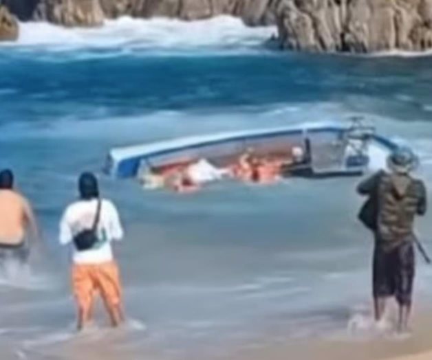 Accidente de lancha en Cabo San Lucas Accidente de lancha en Cabo San Lucas