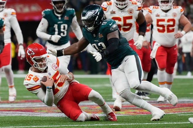 Humillan Eagles a Chiefs en el Super Bowl y son campeones