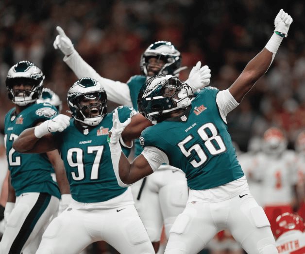 Triunfo aplastante de los Eagles sobre Chiefs en el Super Bowl