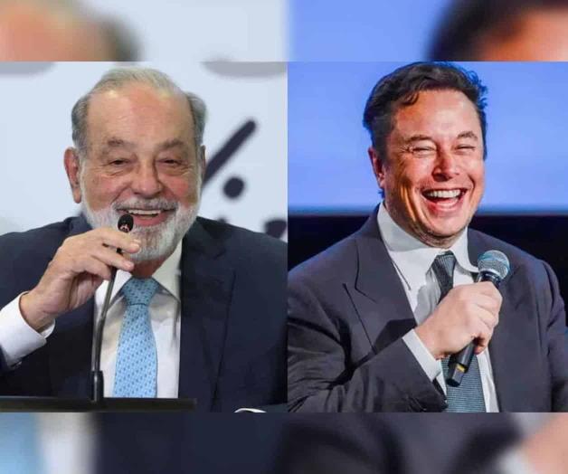 Carlos Slim lanza apuesta de 1 dólar a Elon Musk