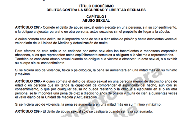 Exigen penas más severas por maltrato y abuso sexual infantil