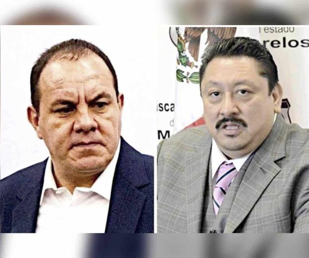 Se actuará con apego a ley, dice Fiscal sobre Cuau y Carmona