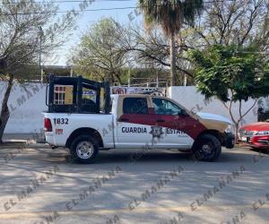 Hallazgo de arma en secundaria de Victoria moviliza a autoridades; era de juguete