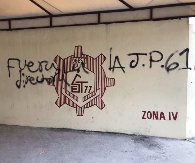 Por conflicto: Vandalizan escuela