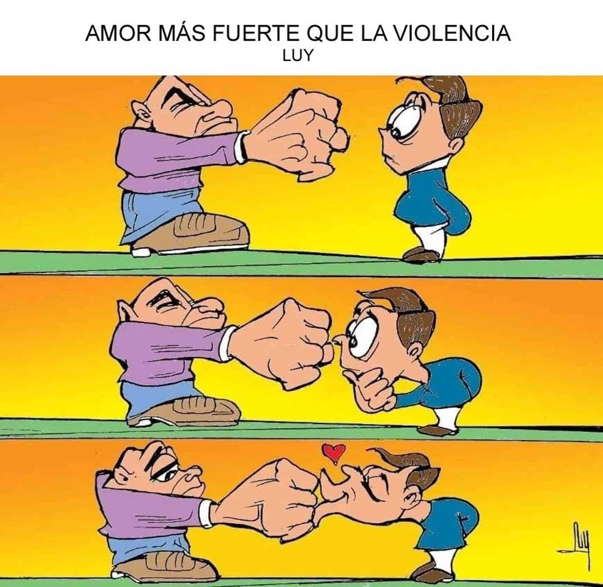 Amor más fuerte que la violencia