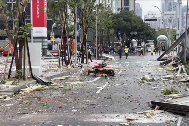 Explosión de gas en centro comercial en Taiwán deja cuatro muertos y 26 heridos