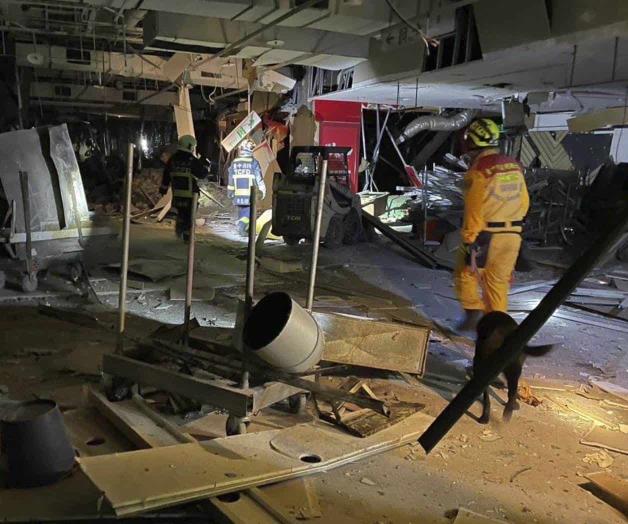 Explosión de gas en centro comercial en Taiwán deja cuatro muertos y 26 heridos