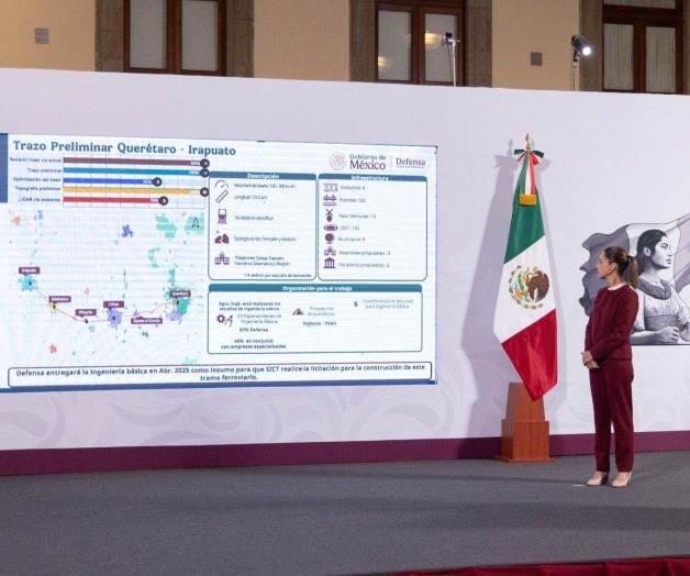 Arrancan este año obras para desarrollo de vías de trenes de pasajeros: Claudia Sheinbaum Arrancan este año obras para desarrollo de vías de trenes de pasajeros: Claudia Sheinbaum
