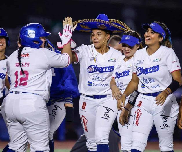 Victoria aplastante de Charros Softbol Femenil sobre Algodoneras