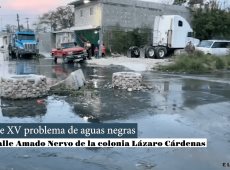 #Reynosa I Cumplen XV años brotes de aguas negras en colonia Lázaro Cárdenas
