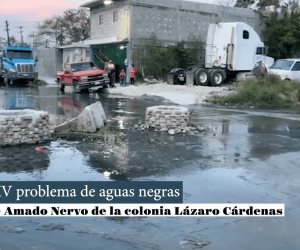 #Reynosa I Cumplen XV años brotes de aguas negras en colonia Lázaro Cárdenas