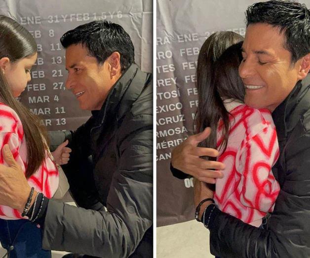 Emotivo encuentro entre Chayanne y su joven fan en Monterrey
