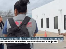 Sale INE en busca de funcionarios de casilla para proceso