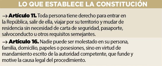 Sostiene abogada que retenes en cruces fronterizos son ilegales