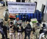 Aseguran más de 4 mil toneladas de metanfetamina en Sinaloa