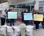 Productores de frijol bloquean acceso de Diconsa en Victoria