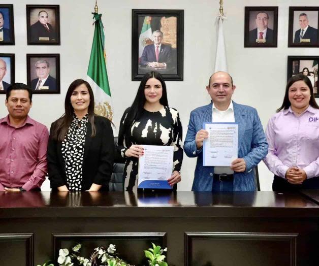 Firman convenio Díaz Ordaz con hospital de NL Firman convenio Díaz Ordaz con hospital de NL
