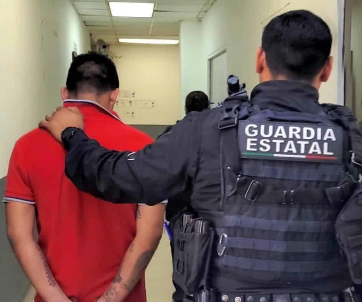 Detención de hombre ebrio en fraccionamiento Reynosa