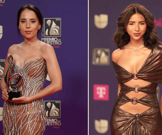 Majo Aguilar le gana premio a su prima Ángela Aguilar y lo celebra Majo Aguilar le gana premio a su prima Ángela Aguilar y lo celebra