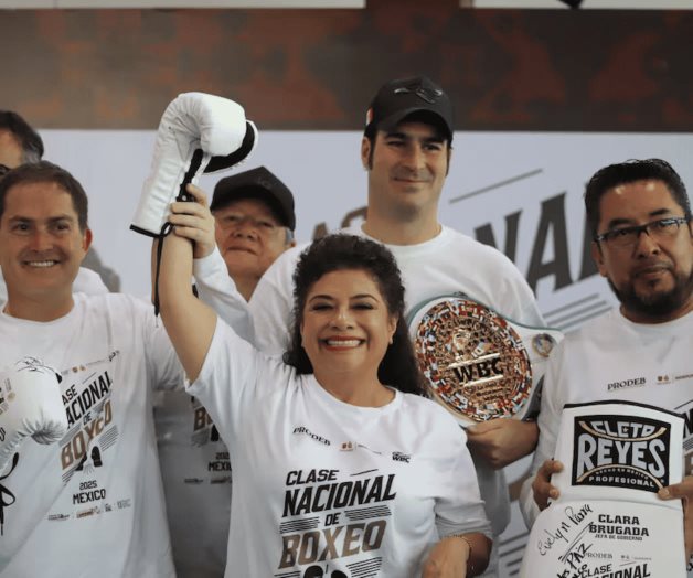 M&aacute;s de mil personas entrenan rumbo al evento Boxeando por la Paz