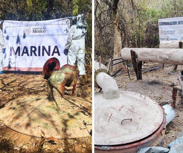 Desmantelamiento de narcolaboratorios en Sinaloa