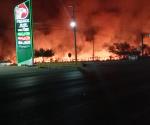 Intenso incendio en Ciudad Victoria moviliza a cuerpos de emergencia