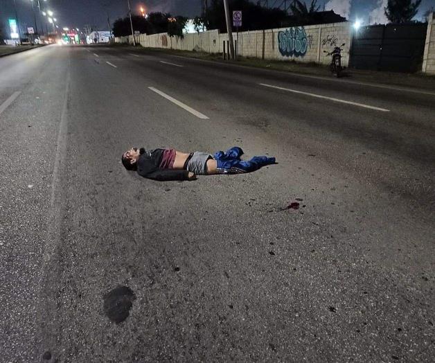 Muere atropellado; responsable huye Muere atropellado; responsable huye