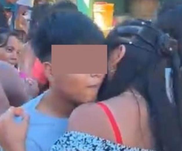 Festejan compromiso  de dos adolescentes