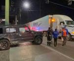 Choque entre Tráiler y Suzuky Jimny en Monterrey