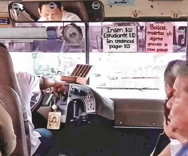Cobran pasaje en micros hasta por bolsas y maletas Cobran pasaje en micros hasta por bolsas y maletas