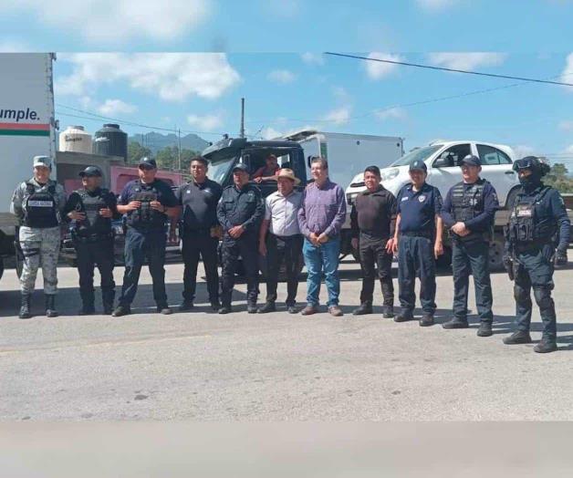 FNLS entrega 8 vehículos secuestrados desde hace meses en Chiapas