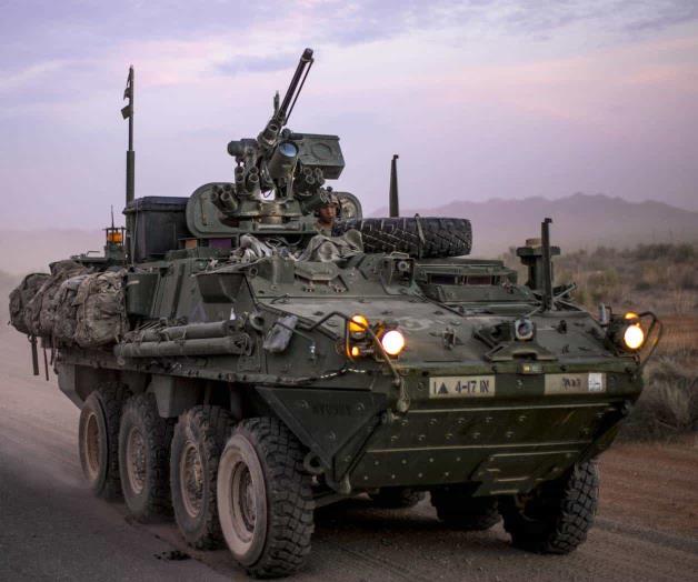 Brigada stryker y batallón de apoyo: Sellan la frontera con el equipo de combate Brigada stryker y batallón de apoyo: Sellan la frontera con el equipo de combate