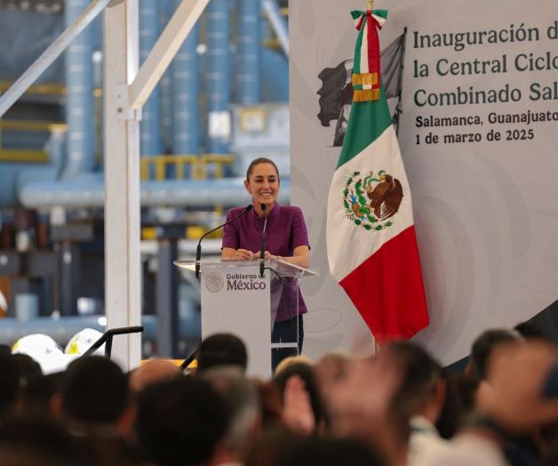 Inaugura Claudia Sheinbaum Central de la CFE