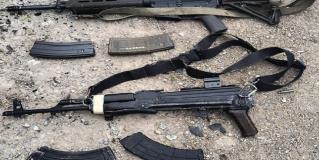 Autoridades federales aseguraron en el municipio de Río Bravo, Tamaulipas, una camioneta con blindaje artesanal, armas y municiones