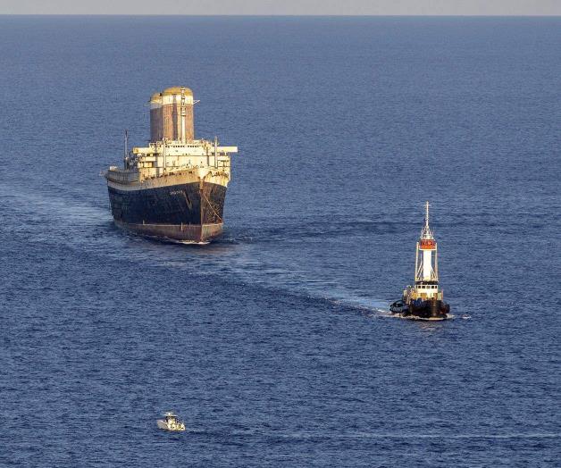 Viejo barco se convertirá en el artificial más grande del mundo Viejo barco se convertirá en el artificial más grande del mundo