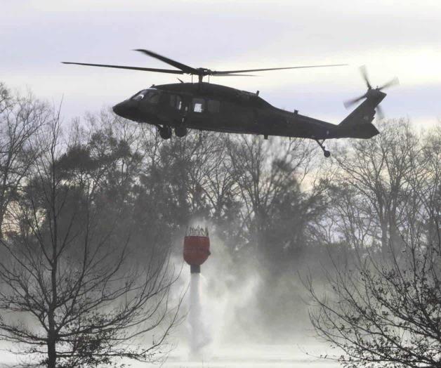 Favorecen vientos el combate a incendios Favorecen vientos el combate a incendios