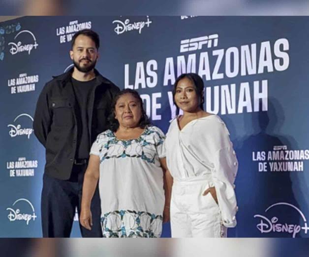 Yalitza Aparicio conecta con Las Amazonas de Yaxunah Yalitza Aparicio conecta con Las Amazonas de Yaxunah
