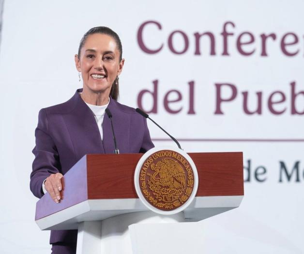 "Es tiempo de defender a México": Sheinbaum llama a asamblea en el Zócalo "Es tiempo de defender a México": Sheinbaum llama a asamblea en el Zócalo