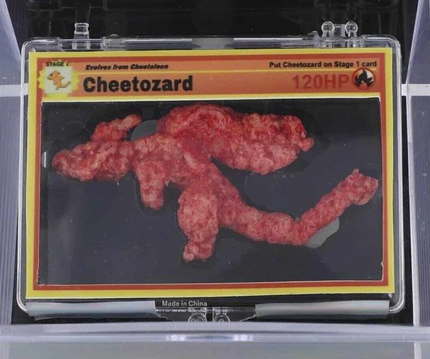 Con forma de pokémon: Cheeto ´Cheetozard´ se vende en subasta por 87.840 dólares Con forma de pokémon: Cheeto ´Cheetozard´ se vende en subasta por 87.840 dólares