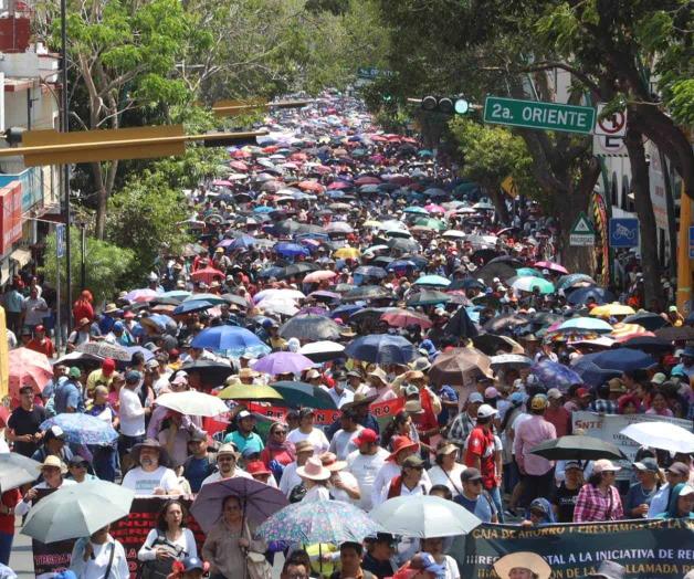 Protestan maestros de 9 estados contra reforma a Ley del ISSSTE