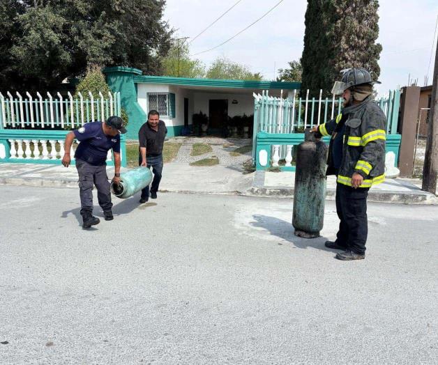 Conato de incendio  en casa habitación