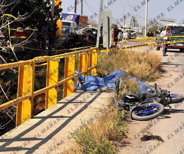 Dos motociclistas mueren en trágico accidente en carretera Victoria-Monterrey Dos motociclistas mueren en trágico accidente en carretera Victoria-Monterrey