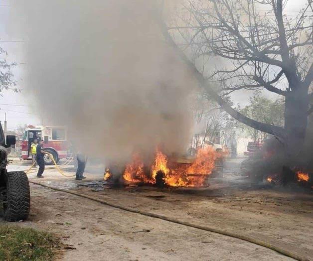 Incendios siguen afectando Río Bravo; quema de basura, la principal causa Incendios siguen afectando Río Bravo; quema de basura, la principal causa