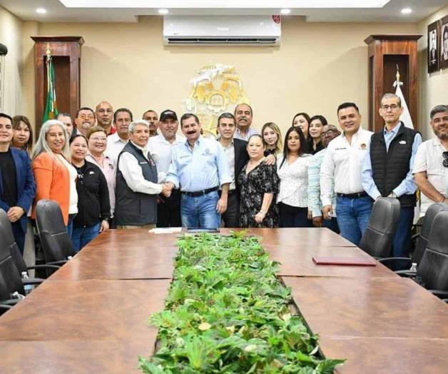 Fortalecen trabajo en conjunto: Se reúne alcalde con dirigentes de la CTM Fortalecen trabajo en conjunto: Se reúne alcalde con dirigentes de la CTM