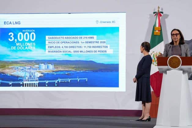 Anuncia Claudia inversión de 7 mil millones de dólares de Sempra Infraestructura y Mercado Libre Anuncia Claudia inversión de 7 mil millones de dólares de Sempra Infraestructura y Mercado Libre