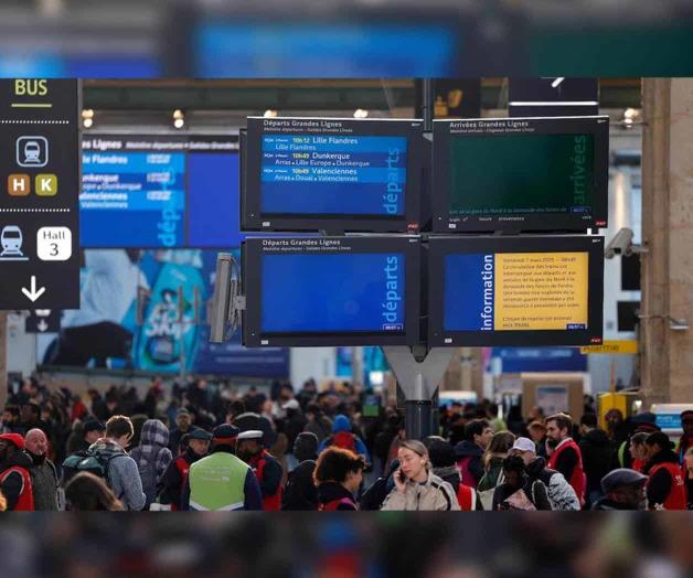 Hallazgo de bomba de Segunda Guerra Mundial paraliza trenes en París Hallazgo de bomba de Segunda Guerra Mundial paraliza trenes en París